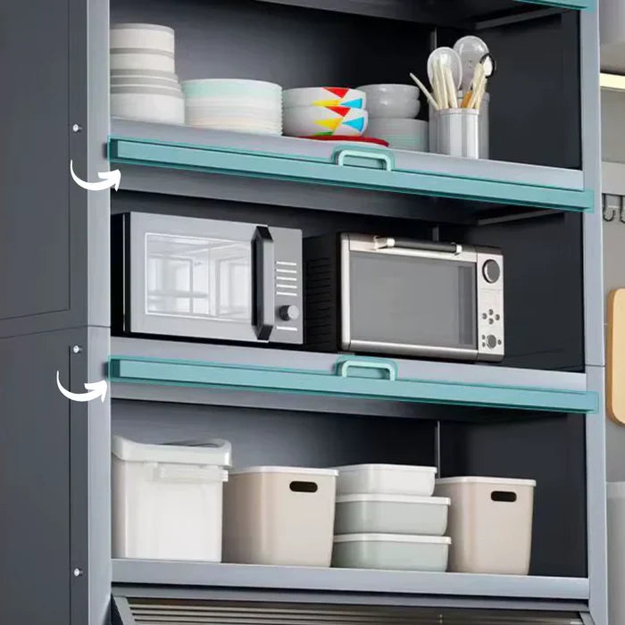 [COMPRE 1, LEVE 2] - Armário FlexHome de Aço Multifuncional