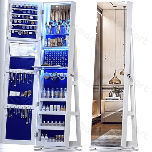 Armário Giratório com Espelho e Porta-joias + Brinde Especial